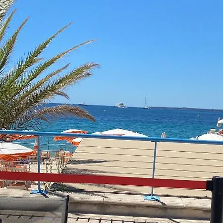 La Beau'm Les Pins Centre 200m De La Terrasse Et Jardin 주앙레핑